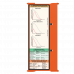 WhiteCoat Clipboard® Trifold - Orange Respiratory Therapy Edition